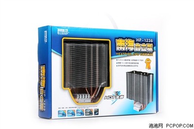 鱼鳞式鳍片！南海系列新丁自立版散热器测试